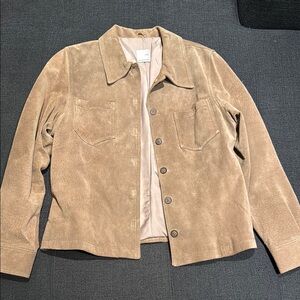 Tan Suede Women's Jacket